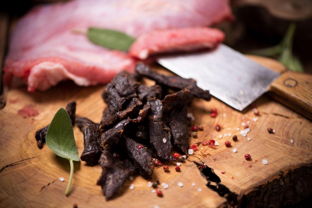 Bub's Jerky Spicy flavor
